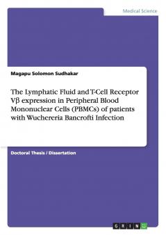 The Lymphatic Fluid and T-Cell Receptor Vβ expression in Peripheral Blood Mononuclear Cells (PBMCs) of patients with Wuchereria Bancrofti Infection