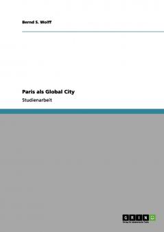 Paris als Global City