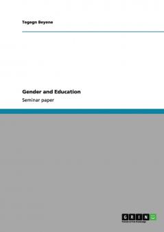 Gender and Education