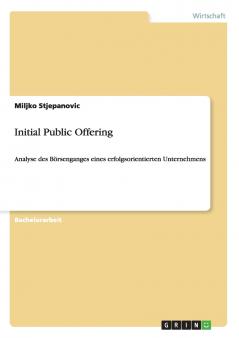 Initial Public Offering