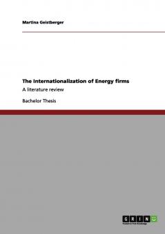 The Internationalization of Energy firms