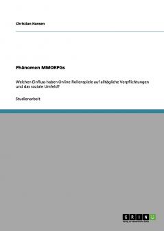 Phänomen MMORPGs