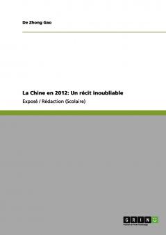 La Chine en 2012
