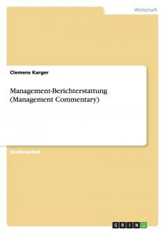 Management-Berichterstattung (Management Commentary)