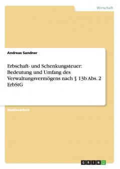 Erbschaft- und Schenkungsteuer