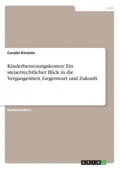 Kinderbetreuungskosten