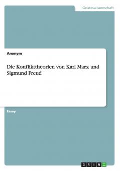 Die Konflikttheorien von Karl Marx und Sigmund Freud