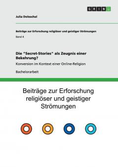 Die Secret-Stories als Zeugnis einer Bekehrung?