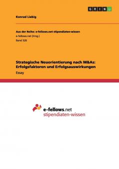 Strategische Neuorientierung nach M&As