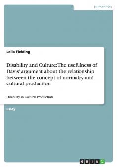 Disability and Culture