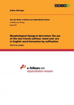 Morphological change in derivation