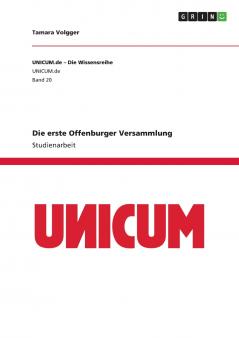 Die erste Offenburger Versammlung