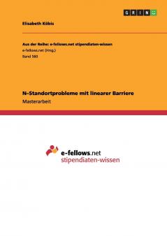 N-Standortprobleme mit linearer Barriere