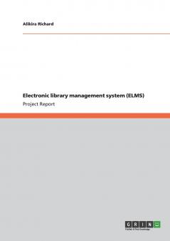 Electronic library management system (ELMS)
