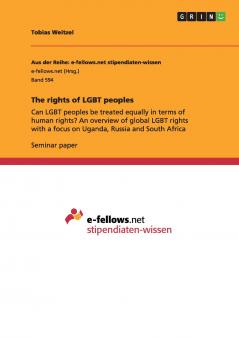 The rights of LGBT peoples