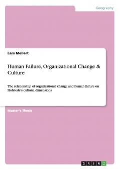 Human Failure Organizational Change & Culture
