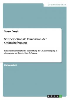 Sozioemotionale Dimension der Onlinebefragung