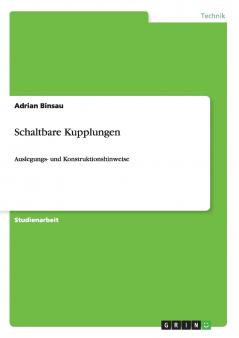 Schaltbare Kupplungen