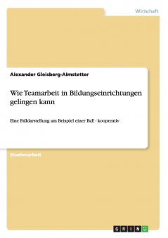 Wie Teamarbeit in Bildungseinrichtungen gelingen kann