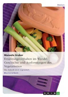 Ern��hrungsverhalten im Wandel. Geschichte und Ausformungen des Vegetarismus
