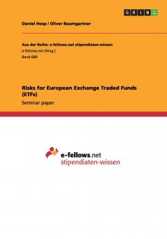 Risks for European Exchange Traded Funds (ETFs)