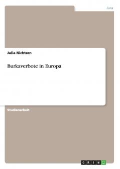 Burkaverbote in Europa