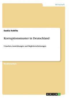 Korruptionsmuster in Deutschland