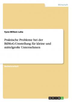 Praktische Probleme bei der BilMoG-Umstellung für kleine und mittelgroße Unternehmen