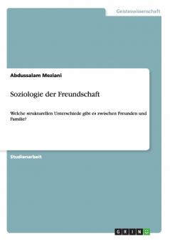 Soziologie der Freundschaft