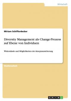 Diversity Management als Change-Prozess auf Ebene von Individuen