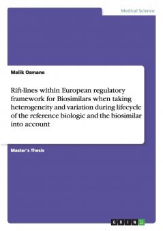 Rift-lines within European regulatory framework for Biosimilars when taking heterogeneity and variation during lifecycle of the reference biologic and the biosimilar into account
