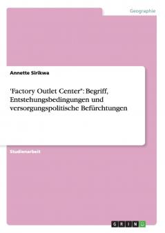 'Factory Outlet Center