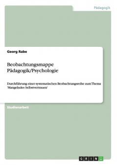 Beobachtungsmappe Pädagogik/Psychologie