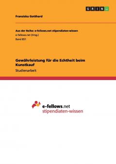 Gewährleistung für die Echtheit beim Kunstkauf