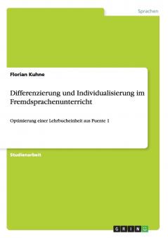 Differenzierung und Individualisierung im Fremdsprachenunterricht