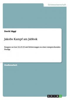 Jakobs Kampf am Jabbok