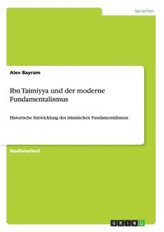 Ibn Taimiyya und der moderne Fundamentalismus