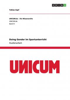 Doing Gender im Sportunterricht