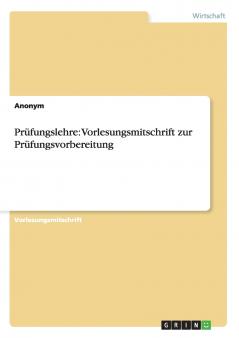 Prüfungslehre