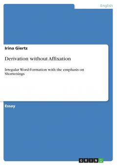 Derivation without Affixation