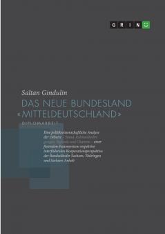Das neue Bundesland Mitteldeutschland