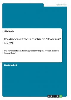 Reaktionen auf die Fernsehserie Holocaust (1979)