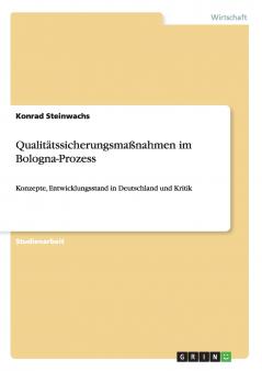 Qualitätssicherungsmaßnahmen im Bologna-Prozess
