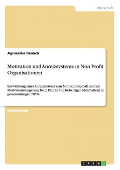 Motivation und Anreizsysteme in Non Profit Organisationen