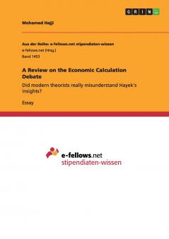 A Review on the Economic Calculation Debate