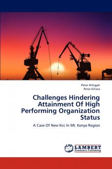 Challenges Hindering Attainment Of High Performing Organization Status