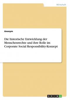 Die historische Entwicklung der Menschenrechte und ihre Rolle im Corporate Social Responsibility-Konzept