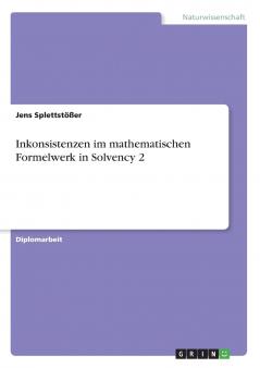 Inkonsistenzen im mathematischen Formelwerk in Solvency 2