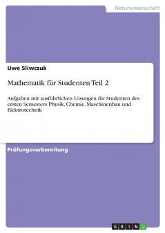 Mathematik für Studenten Teil 2