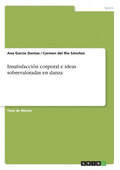 Insatisfacción corporal e ideas sobrevaloradas en danza